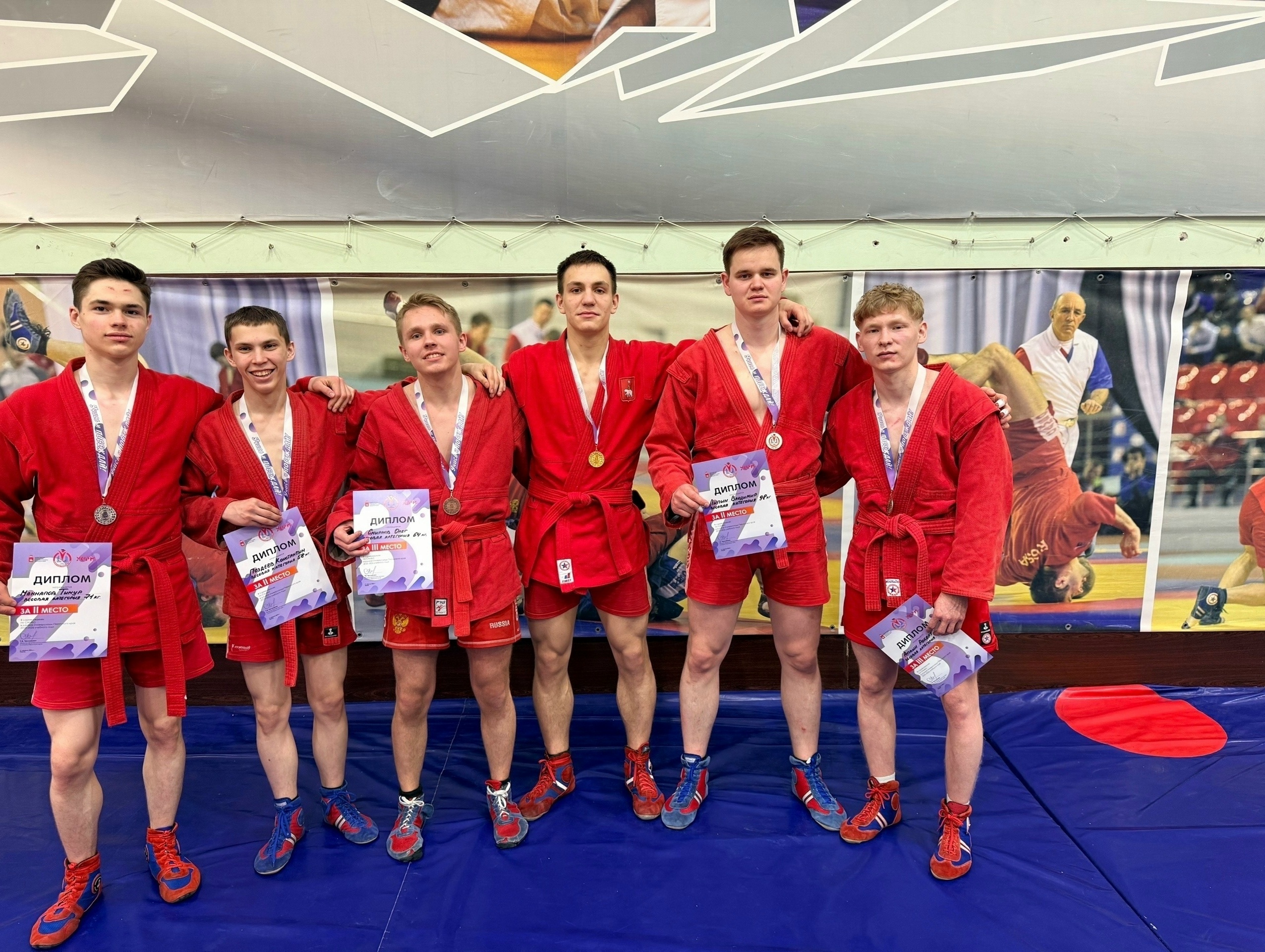 Первенство Пермского края по самбо среди студентов